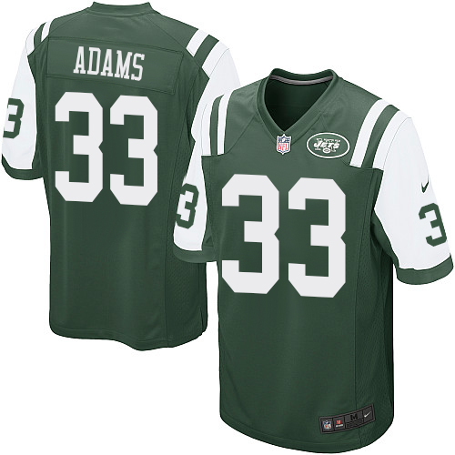 Nike Jets #33 Jamal Adams Green Team Color Youth Stitched NFL Elite Jersey